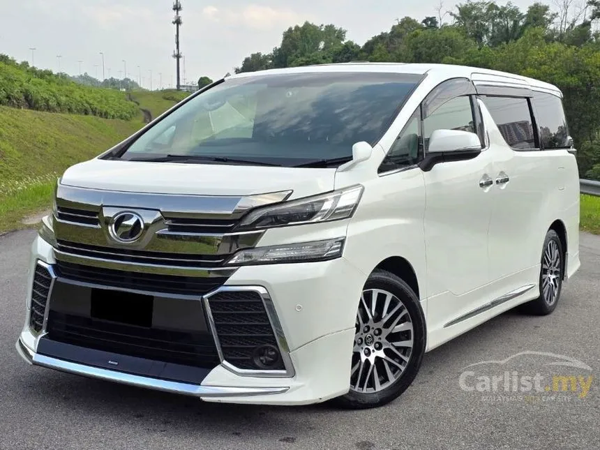 2016 Toyota Vellfire Z G Edition MPV