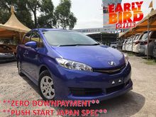 2015 TOYOTA WISH 1.8(A)PUSH START NFL JAPAN SPEC**100% FULL LOAN AVAILABLE**WE ARE SPECIALIST FOR MPV RECOND CAR**