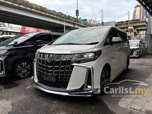 2021 Toyota Alphard 2.5 SC PILOT SEAT SUNROF MOONROOF JBL SYSTEM 360 CAMERA DIM BSM FULLY LOADED