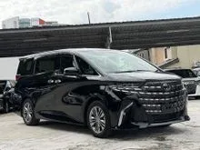 2023 Toyota Alphard 2.5 Z NEW MODEL UNREG ( SUNROOF , 360 CAMERA , 18000KM )
