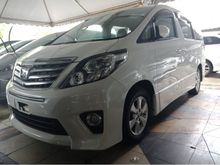 2013 Toyota Alphard Sb 2.4 (A) 3 Years Warranty*Full Tax Invoice Provided*High Loan Low Interest*New Arrival Offers