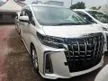 Recon 2020 Toyota Alphard 2.5 G SA SUNROOF MILEAGE 25K KM