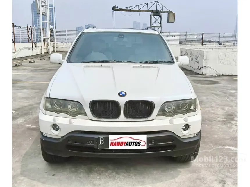 Jual Mobil BMW X5 2003 3.0 di DKI Jakarta Automatic SUV Putih Rp 99.000.000