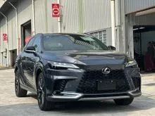 2025 Mark Levinson Offer Stock Lexus RX 350 2.4T F Sport SUV Grey Grade 6A Low Mileage Open for booking