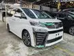Recon 2019 Toyota Vellfire 2.5 Z G Edition MPV PROMOTION STOCK CNY PROMOTION BEST DEAL THIS MONTH