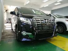 2017 Toyota Alphard 2.5 G S C *** PILOT SEAT *** POWER BOOT *** 5 YEAR WARRANTY ***