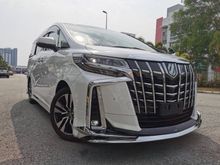 2019 Toyota Alphard 2.5 SC SURROUND CAM, 4CAM , FULL SPEC , DIM , BSM , 3LED, MODELLISTA BODYKIT UNREG