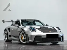 Incoming Stock 2023 Porsche 911 GT3 RS Weissach Package Magnesium Wheels PCCB Front Axle Lift GT Silver Metallic