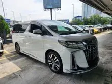 2021 Toyota Alphard 2.5 SC Unregistered with MAX LOAN, CASH REBATE, Sunroof, Modellista Bodykit, 8 YEARS Warranty