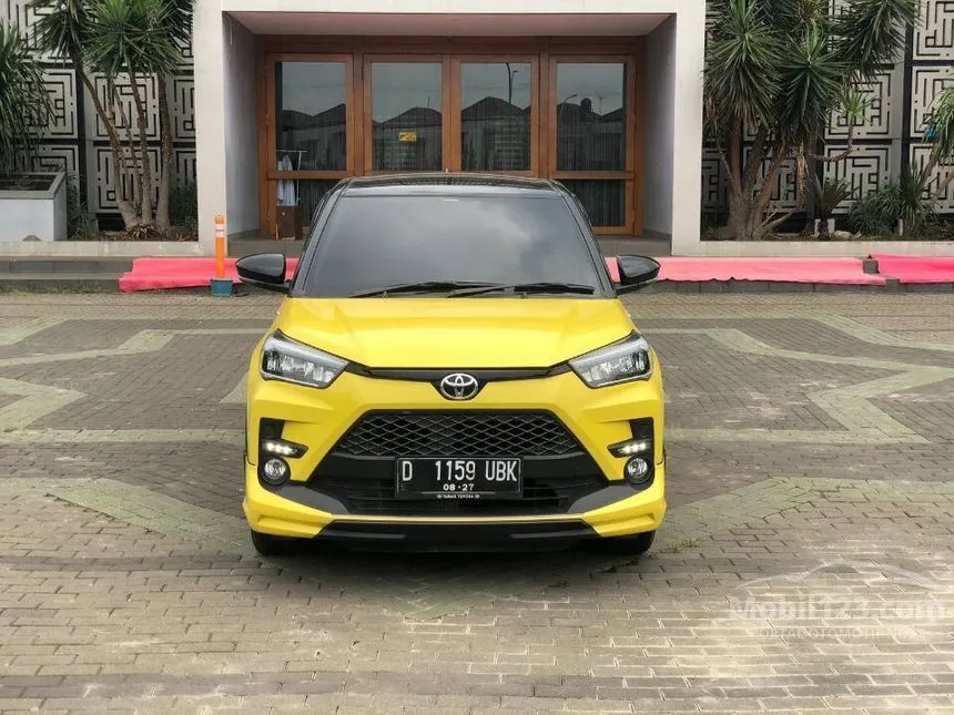 Jual Mobil Toyota Raize 2021 GR Sport 1.0 di Jawa Barat Automatic Wagon Kuning Rp 210.000.000
