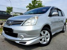 TrueYr 2012 Nissan GRAND LIVINA 1.6 IMPUL FOC INSTALLMENT
