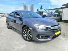 2018 Honda Civic 1.8 S i-VTEC (A) 42k Mileage, HONDA FULL SERVICE RECORD, SUPER SUPER CAR KING, Car World King -Cheapest in Town