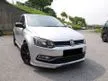 Used 2015 Volkswagen Polo 1.6 Club Edition Hatchback [REAL MFG YEAR] WARRANTY * TIP TOP COND - Cars for sale