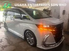 2025 Toyota Alphard 2.5 Z 7-Seater MPV#SUNROOF#JBL REAR ENTERTAINMENT#4 CAMERA#BSM#DIM#MODELLISTA AERO#