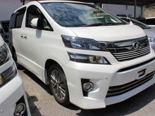 2013 Toyota Vellfire 2.4 Z Golden Eyes MPV
