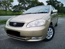 2003 Toyota Corolla Altis 1.8 E-Spec good conditions