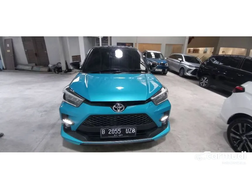 Jual Mobil Toyota Raize 2021 GR Sport 1.0 di DKI Jakarta Automatic Wagon Biru Rp 198.000.000