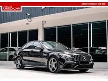 Mercedes-Benz C250 2.0 AMG Line Sedan FULL CONVERT C63 AMG GT SIDE FENDER AMG SPORT RIMS PANORAMIC SUNROOF POWERBOOT PADDLE SHIFTER LEATHER SEATS