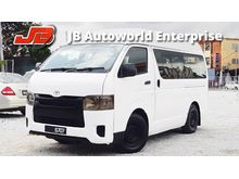 2015 Toyota Hiace 2.5 (M) Diesel Turbo Window Van