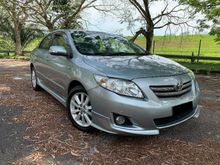 2010 Toyota Corolla Altis 1.8 E ONE LADY OWNER ORIGINAL PAINT TIP TOP CONDITION