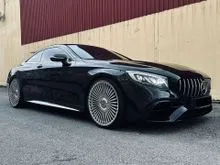 2018 Mercedes-Benz AMG S63 4.0 Coupe / GENUINE LOW MILEAGE / FREE WARRANTY AND SERVICE / RARE CARS IN MARKET / ALL BIG PARTS CONFIRM LENG