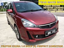 2012 Proton Exora 1.6 Bold CFE Premium (A) PERFECT TURBO ENGINE LEATHER SEAT DVD REVERSE CAMERA