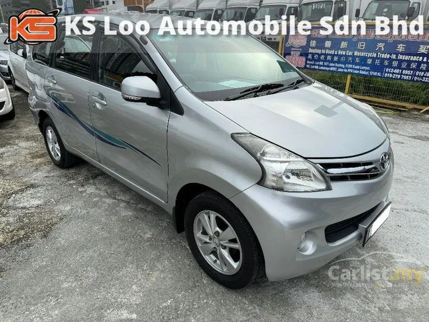 2016 Toyota Avanza G MPV