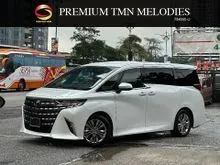 4900KM Grade 5 A 2025 Toyota Alphard 2.5 Z 7-Seater MPV TOYOTA Dealer 5 YRS Warranty & 2 YRS Free Services