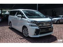 2016 Toyota Vellfire 2.5 Z A Edition 7 seater MPV UNREG