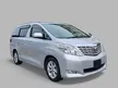 Used 2009/2013 Toyota Alphard 3.5 G 350G MPV - Cars for sale