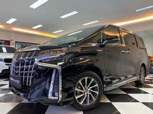 2018 TOYOTA ALPHARD 2.5 HYBRID EXECUTIVE LOUNGE 2018/2021 BLACK ON BEIGE CBU
Unit Kondisi Baru ; NIK.2018
