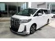 Recon 2021 Toyota Alphard 2.5 G S C Package MPV HARI RAYA PROMOTION 12K CASH REBATE BEST IN TOWN OFFER