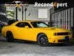 Recon UNREG 2018 Dodge Challenger SXT 3.6 (A) Fully Loaded Yellow Right Hand Drive V6 American Muscle Car mustang