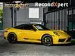Recon UNREG 2019 Porsche 911 3.0 Carrera 4S CABRIOLET 992 Racing Yellow