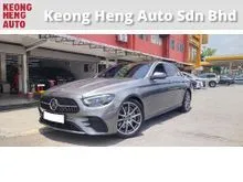 2022 Mercedes-Benz E300 2.0 AMG Line Sedan (A) REG JAN 2023, 1 CAREFUL OWNER, F/S/RECORD, L/MIL - 71K KM, UNDER M/BENZ WARRANTY UNTIL 16/01/2027
