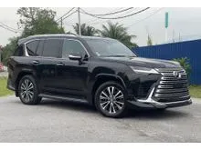 2023 Lexus LX 600 3.4 SUV Offer Unit [Modellista BodyKit, Mark Levinson Sound System, HUD, DIM, BSM ,360 Camera, Ambient Light, Sunroof, Cool Box]