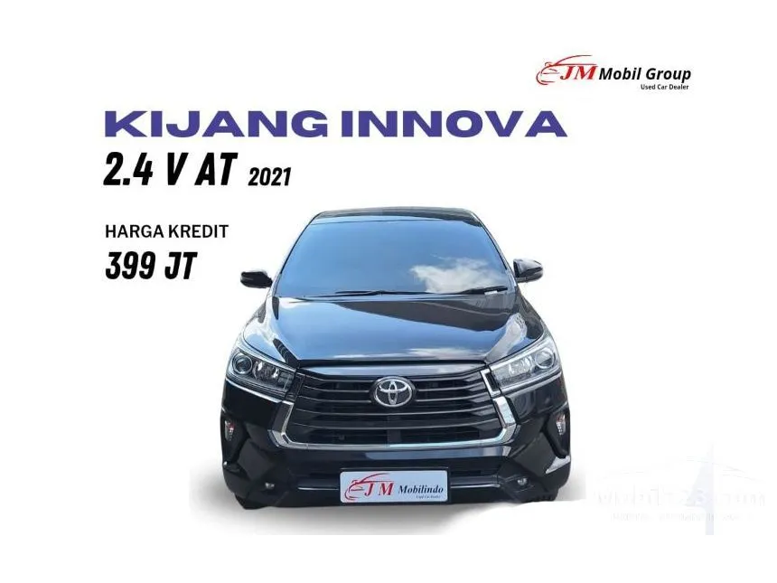 Jual Mobil Toyota Kijang Innova 2021 V 2.4 di Jawa Barat Automatic MPV Hitam Rp 399.000.000