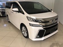 2017 Toyota Vellfire 2.5 MPV unreg