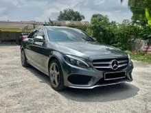 [ LOANKEDAI ] 2018 Mercedes-Benz C200 2.0 AMG Line Sedan W205 9G-TRONIC Keyless PushStart PaddleShift NAVI AutoParking (ParkAssist) ReverseCam LikeNEW