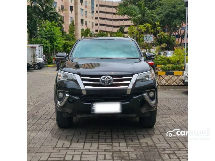 Jual Mobil Toyota Fortuner 2016 G 4X2 2.4 di DKI Jakarta Automatic SUV Hitam Rp 305.000.000