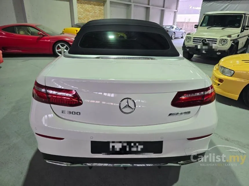 2018 Mercedes-Benz E300 AMG Line Convertible