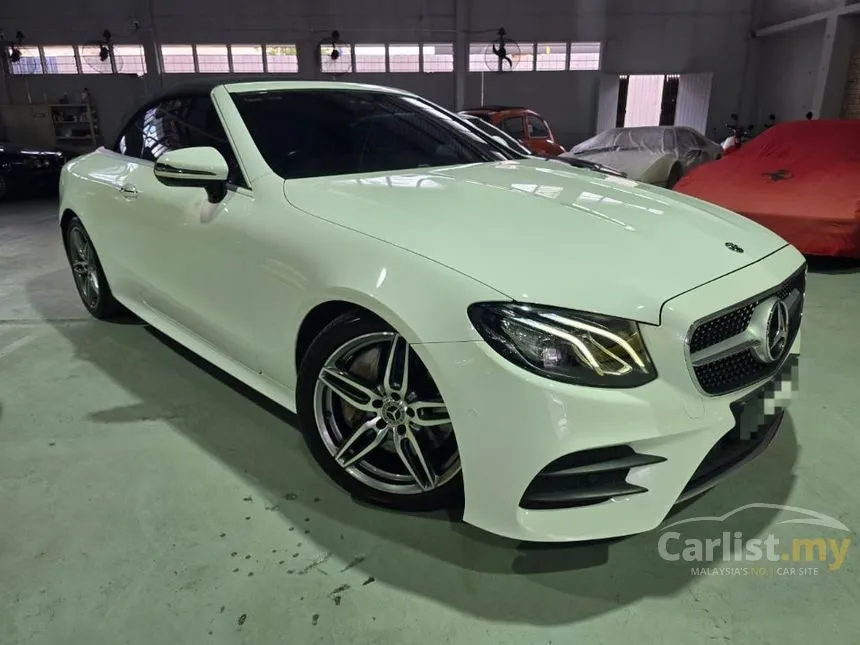 2018 Mercedes-Benz E300 AMG Line Convertible