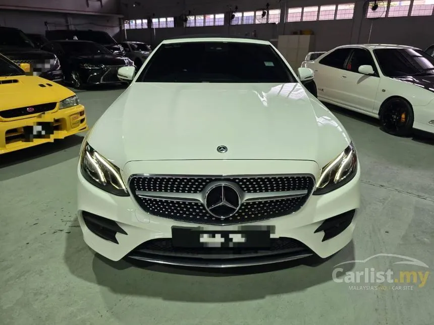 2018 Mercedes-Benz E300 AMG Line Convertible