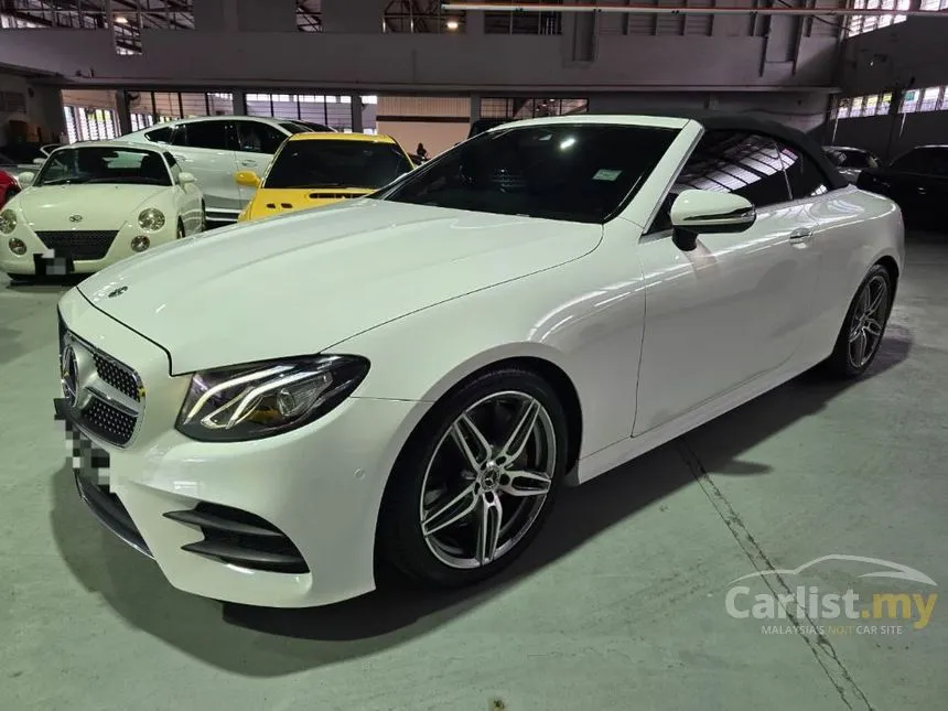 2018 Mercedes-Benz E300 AMG Line Convertible