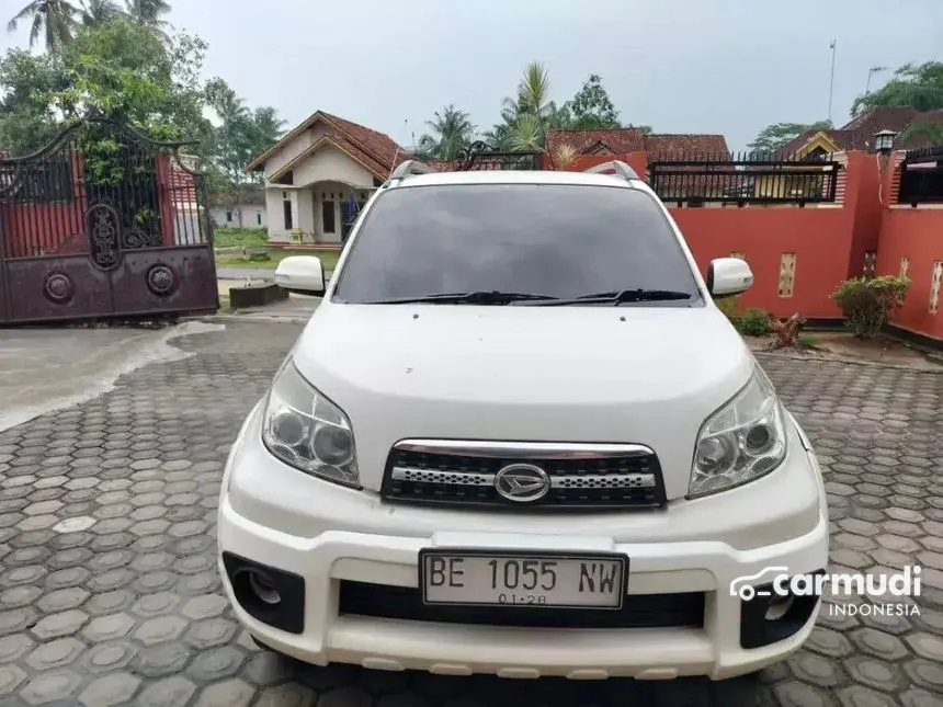 Jual Mobil Daihatsu Terios 2013 TX 1.5 di Lampung Manual SUV Putih Rp 125.000.000