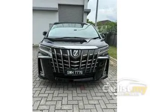 2018 Toyota Alphard 2.5 G S C Package MPV/65K MILEAGE/ONE OWNER/TIP TOP RUNNING CONDITION WITH 1 YEAR IN HOUSE WARRANTY