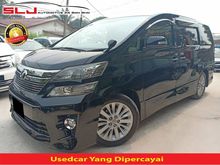2012 Toyota Vellfire 2.4 Z Platinum MPV - Condition Like New - Fast Loan Approval