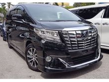 2016 Toyota Alphard 3.5 Executive Lounge Full Spec JBL Sound Home Theater System 4 Cam Sun Roof Modelista Bodykits Unregister for sale.