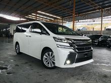 2016 Toyota Vellfire 2.5 Z A Edition MPV