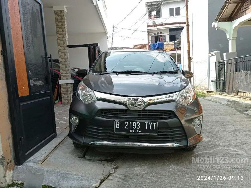 Jual Mobil Toyota Calya 2019 G 1.2 di DKI Jakarta Automatic MPV Abu
